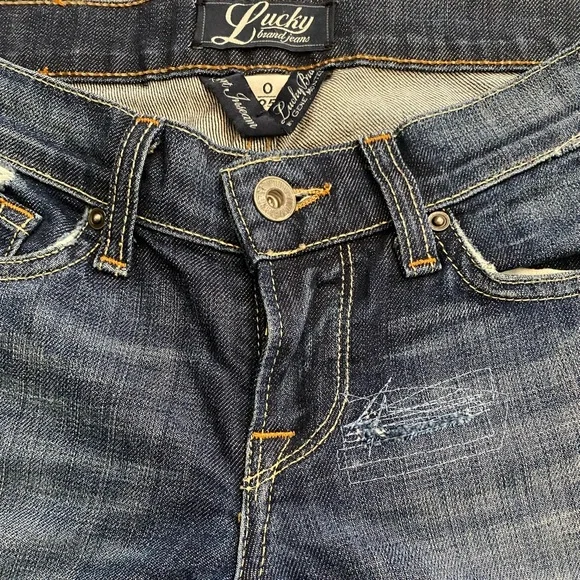 EUC • Lucky Brand Zoe Straight Jeans - Picture 9 of 13